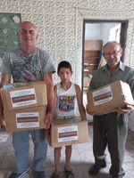 Церква, яка допомагає: отець Олександр Більський про роздачу гігієнічних наборів на Херсонщині Церква, яка допомагає: отець Олександр Більський про роздачу гігієнічних наборів на Херсонщині