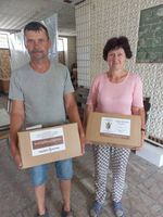 Церква, яка допомагає: отець Олександр Більський про роздачу гігієнічних наборів на Херсонщині Церква, яка допомагає: отець Олександр Більський про роздачу гігієнічних наборів на Херсонщині