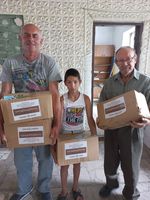 Церква, яка допомагає: отець Олександр Більський про роздачу гігієнічних наборів на Херсонщині Церква, яка допомагає: отець Олександр Більський про роздачу гігієнічних наборів на Херсонщині