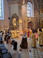 Діти української громади в&nbsp;Будапешті приступили до&nbsp;першої Сповіді і&nbsp;Причастя