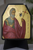 «Духовна звитяга»: у Патріаршому соборі Воскресіння Христового проходить виставка ікон, написаних на бронеплитах «Духовна звитяга»: у Патріаршому соборі Воскресіння Христового проходить виставка ікон, написаних на бронеплитах