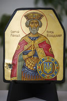 «Духовна звитяга»: у Патріаршому соборі Воскресіння Христового проходить виставка ікон, написаних на бронеплитах «Духовна звитяга»: у Патріаршому соборі Воскресіння Христового проходить виставка ікон, написаних на бронеплитах