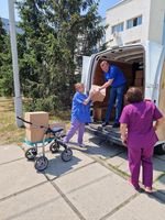 Фундація &laquo;Мудра справа&raquo; передала гігієнічні набори для медзакладів Київщини