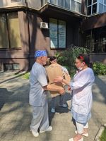 Фундація &laquo;Мудра справа&raquo; передала гігієнічні набори для медзакладів Київщини