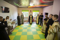 Глава УГКЦ освятив у&nbsp;Страдчі Духовно-психологічний реабілітаційний центр імені блаженнішого Любомира Гузара