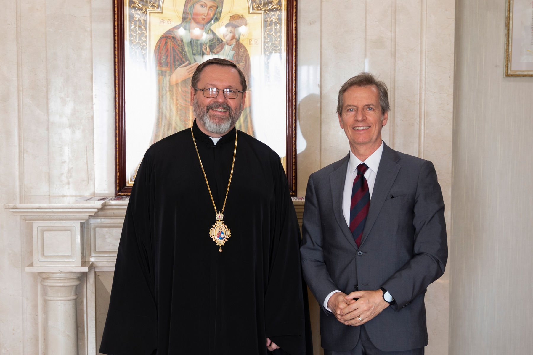 Глава УГКЦ подякував Послові Португалії за&nbsp;допомогу в&nbsp;організації участі українців у&nbsp;Світових днях молоді