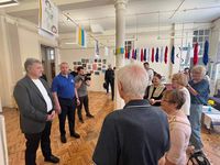 Катедру і&nbsp;Центр підтримки українців у&nbsp;Лондоні відвідав п&rsquo;ятий Президент України