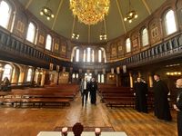 Катедру і&nbsp;Центр підтримки українців у&nbsp;Лондоні відвідав п&rsquo;ятий Президент України