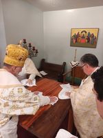 Митрополит Борис Ґудзяк освятив храм у містечку Фронт Роял, штат Вірджинія Митрополит Борис Ґудзяк освятив храм у містечку Фронт Роял, штат Вірджинія