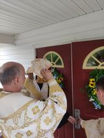 Митрополит Борис Ґудзяк освятив храм у містечку Фронт Роял, штат Вірджинія Митрополит Борис Ґудзяк освятив храм у містечку Фронт Роял, штат Вірджинія