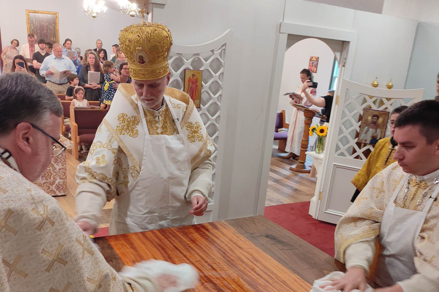 Митрополит Борис Ґудзяк освятив храм у&nbsp;містечку Фронт Роял, штат Вірджинія