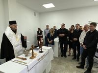 На Львівщині освятили першу клініку благодійного проєкту &laquo;Dental Front&raquo; для військових