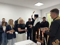 На Львівщині освятили першу клініку благодійного проєкту &laquo;Dental Front&raquo; для військових