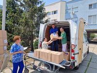 Патріарша фундація &laquo;Мудра справа&raquo; передала гігієнічні набори для медзакладів Київщини