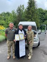 Патріарша фундація &laquo;Мудра справа&raquo; передала ще&nbsp;один автомобіль для потреб військових медиків