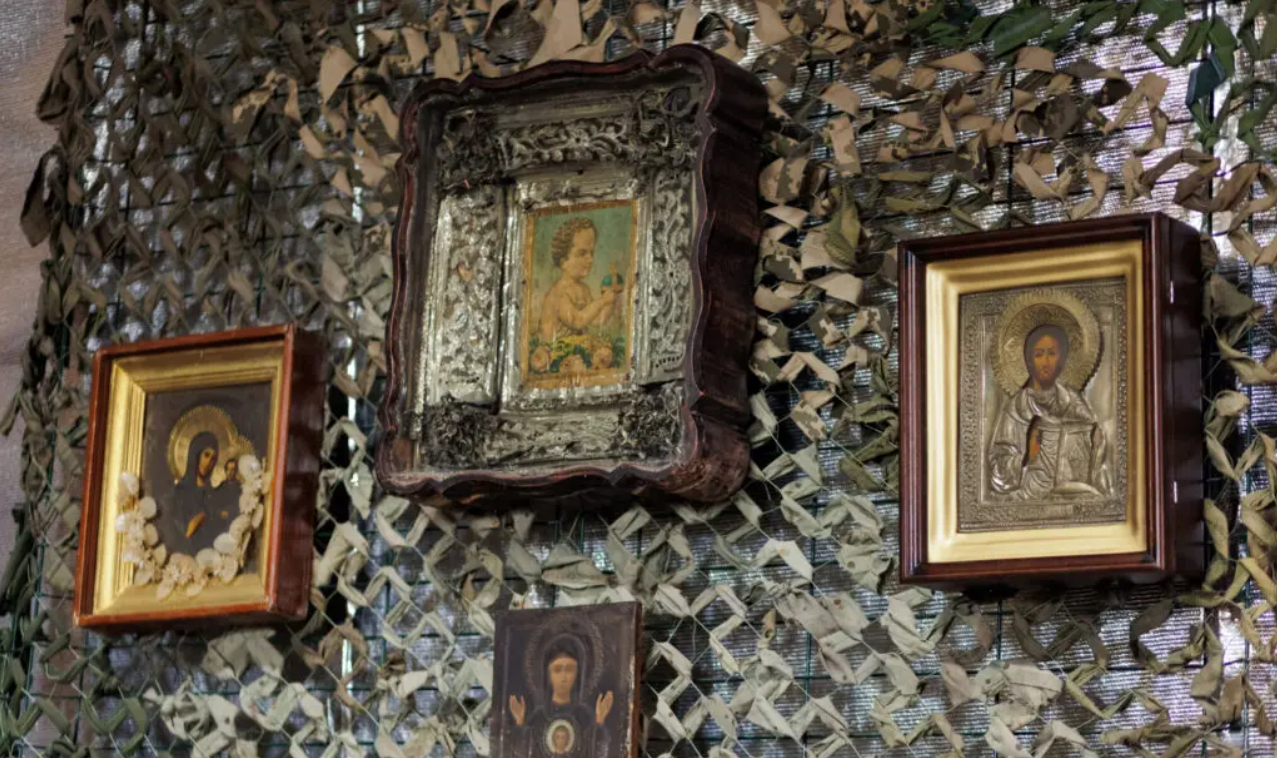 У Львові відкрили виставку ікон із-під завалів Бахмута