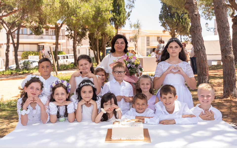 У Португалії 13&nbsp;українських дітей приступили до&nbsp;Перших Сповіді та&nbsp;Причастя