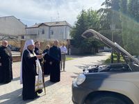 У Тернополі освятили та&nbsp;передали автомобіль на&nbsp;потреби військових