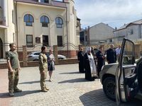 У Тернополі освятили та&nbsp;передали автомобіль на&nbsp;потреби військових