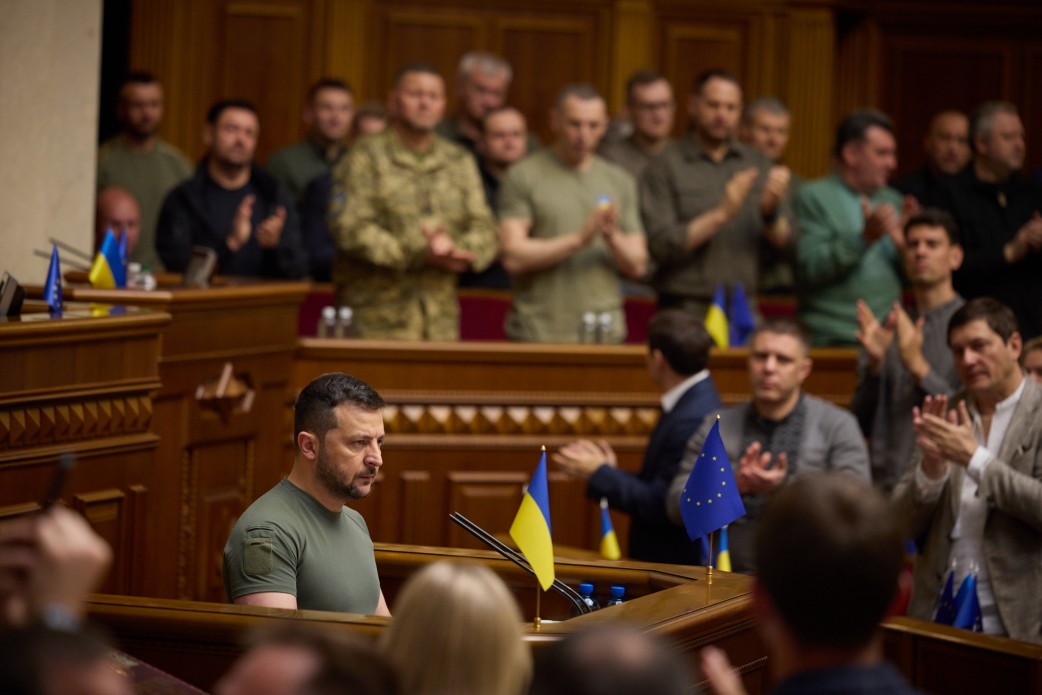 Українська формула передбачає чесний мир, тому має універсальну користь для світу – Володимир Зеленський Українська формула передбачає чесний мир, тому має універсальну користь для світу – Володимир Зеленський