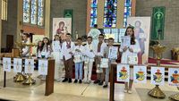 В Ірландії українські діти приступили до&nbsp;Першого Урочистого Святого Причастя