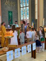 В Ірландії українські діти приступили до&nbsp;Першого Урочистого Святого Причастя