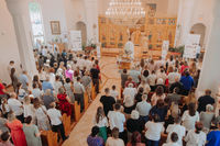 V Всеамериканська молодіжна проща об’єднала молодих українців із різних куточків США V Всеамериканська молодіжна проща об’єднала молодих українців із різних куточків США