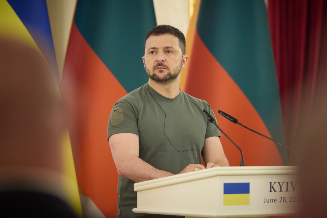 Володимир Зеленський очікує, що Євросоюз із 15 вересня скасує обмеження на імпорт української аграрної продукції Володимир Зеленський очікує, що Євросоюз із 15 вересня скасує обмеження на імпорт української аграрної продукції