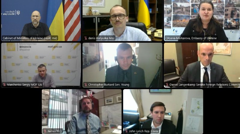 🇺🇸Провели онлайн-зустріч із представниками Конгресу США. Серед ключових тем розмови 🇺🇸Провели онлайн-зустріч із представниками Конгресу США. Серед ключових тем розмови