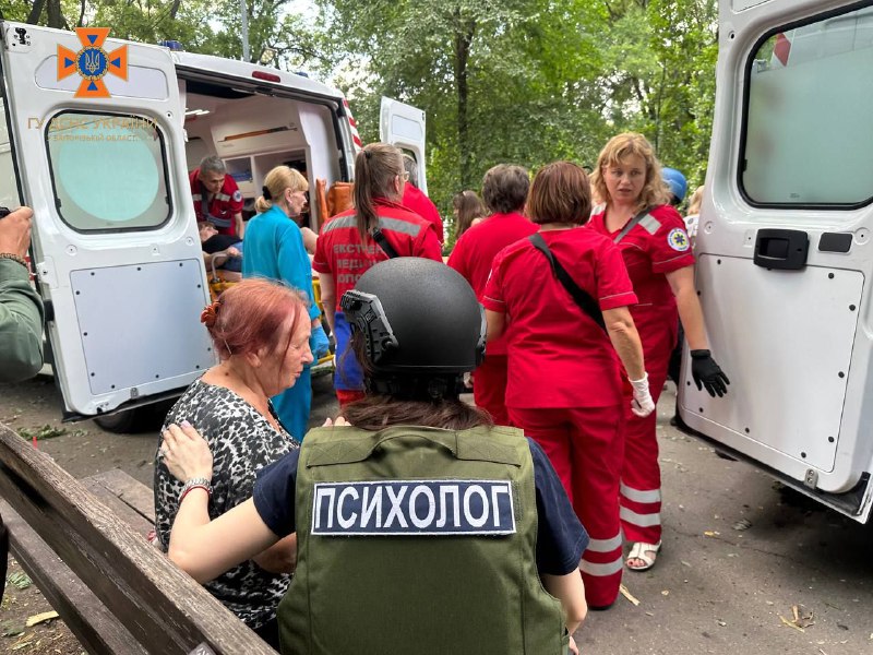 Внаслідок атаки на Запоріжжя травмувалося 5 людей, з них одна дитина
12 липня близько 13:00 ворог здійснив атаку на місто Запоріжжя Внаслідок атаки на Запоріжжя травмувалося 5 людей, з них одна дитина
12 липня близько 13:00 ворог здійснив атаку на місто Запоріжжя