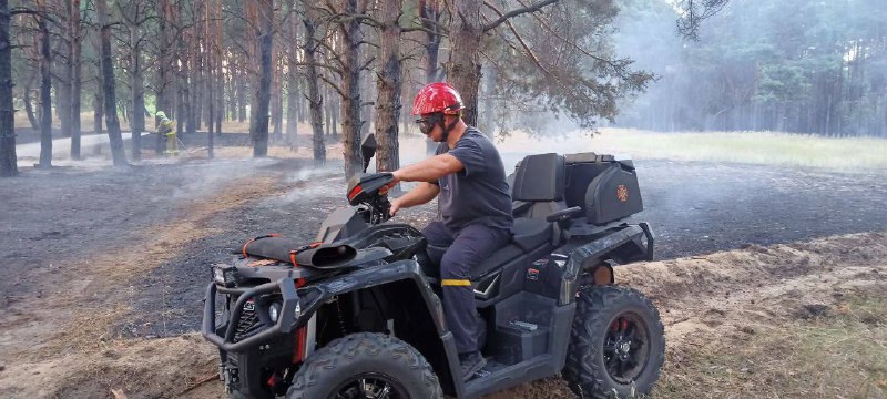 🔥Миколаїв: Вогнеборці гасять пожежу сухої трави, очерету в межах мкрн. Матвіївка та хвойного настилу на території... 🔥Миколаїв: Вогнеборці гасять пожежу сухої трави, очерету в межах мкрн. Матвіївка та хвойного настилу на території...
