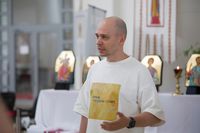 &laquo;Ці&nbsp;ікони на&nbsp;"поранених" бронеплитах виявляють духовний світ українського воїна&raquo;,&nbsp;&mdash; Блаженніший Святослав на&nbsp;завершення виставки в&nbsp;Патріаршому соборі