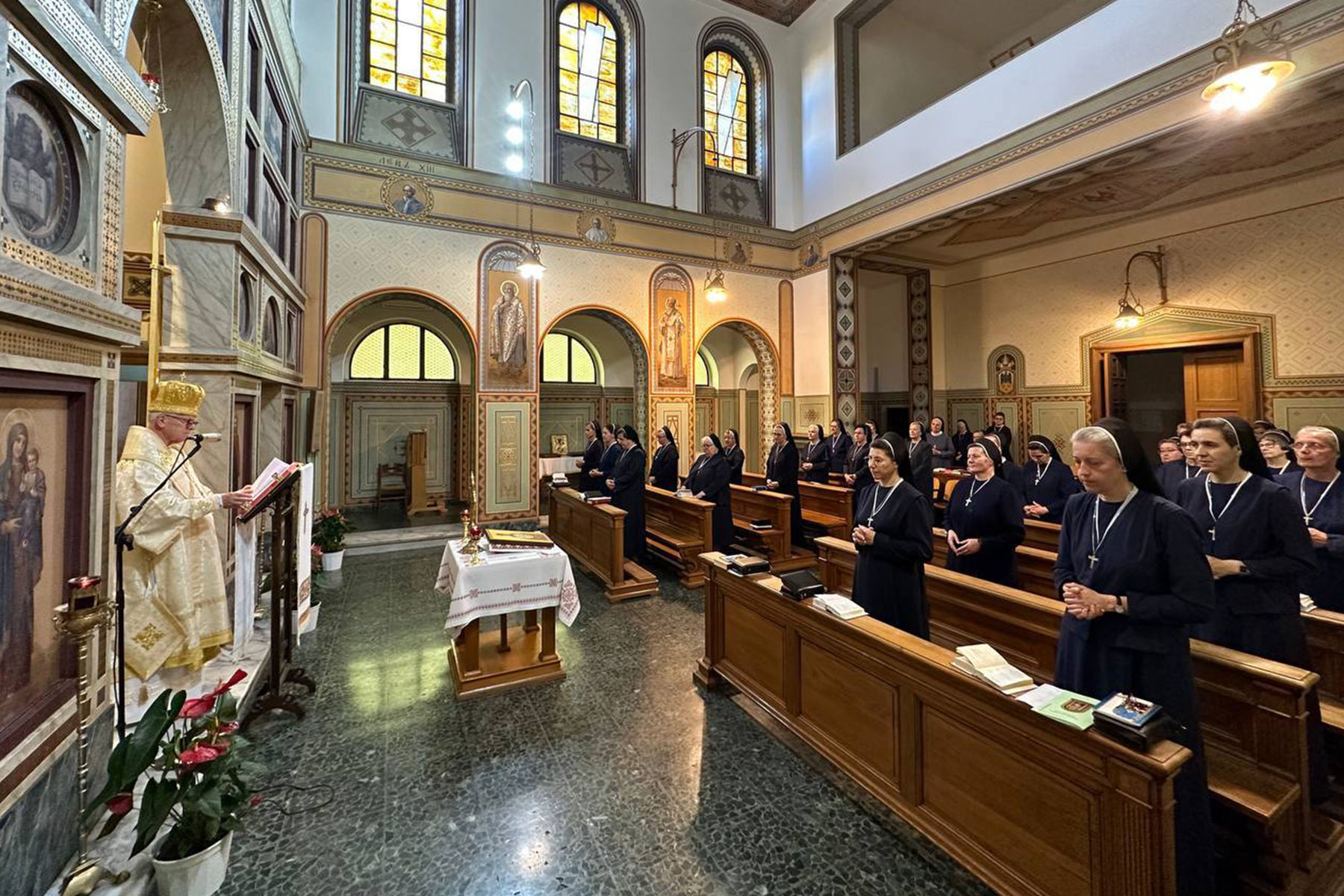 Глава УГКЦ привітав сестер служебниць з&nbsp;нагоди XV&nbsp;Генеральної капітули, що&nbsp;відбувається у&nbsp;Римі