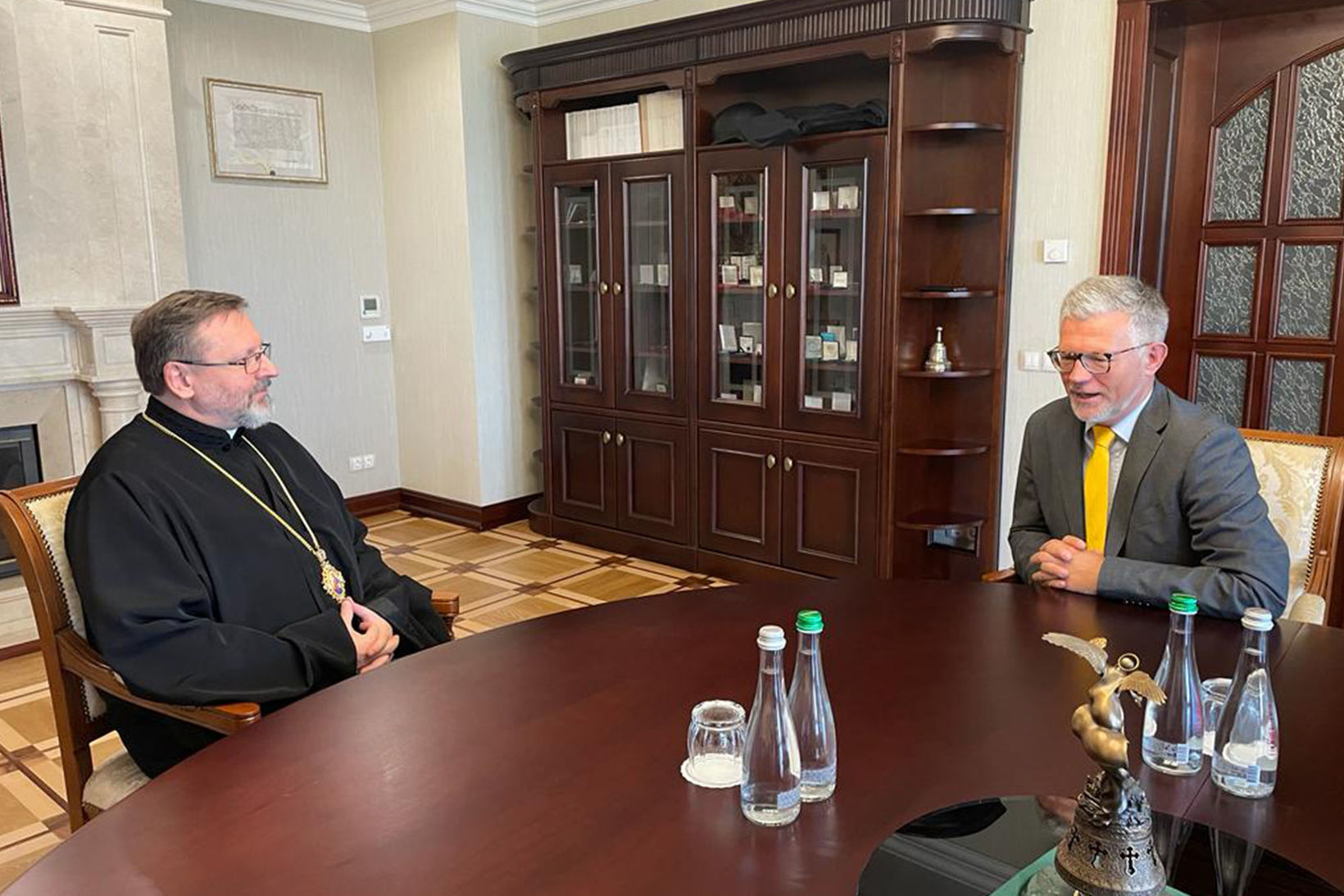 Глава УГКЦ зустрівся із&nbsp;заступником міністра закордонних справ України