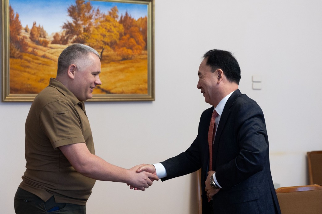 Ігор Жовква провів зустріч із Послом Республіки Корея в Україні Ігор Жовква провів зустріч із Послом Республіки Корея в Україні
