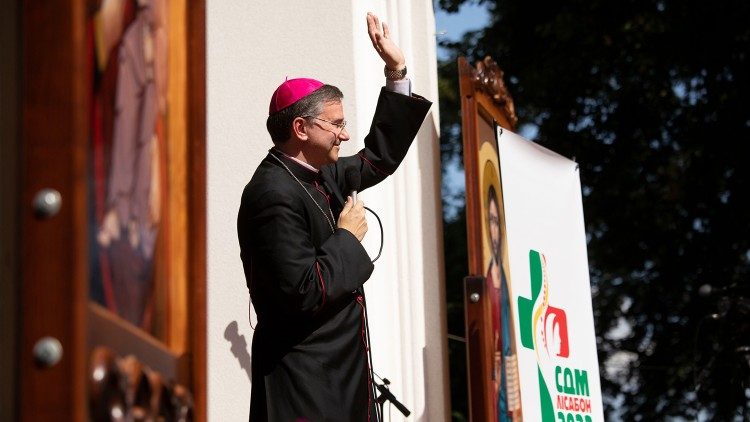 Єпископ Амеріко Аґіяр: українська молодь – протагоністи свого життя, історії і миру Єпископ Амеріко Аґіяр: українська молодь – протагоністи свого життя, історії і миру