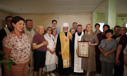 Митрополит Ігор освятив каплицю святого великомученика і цілителя Пантелеймона у клінічній лікарні Львова Митрополит Ігор освятив каплицю святого великомученика і цілителя Пантелеймона у клінічній лікарні Львова