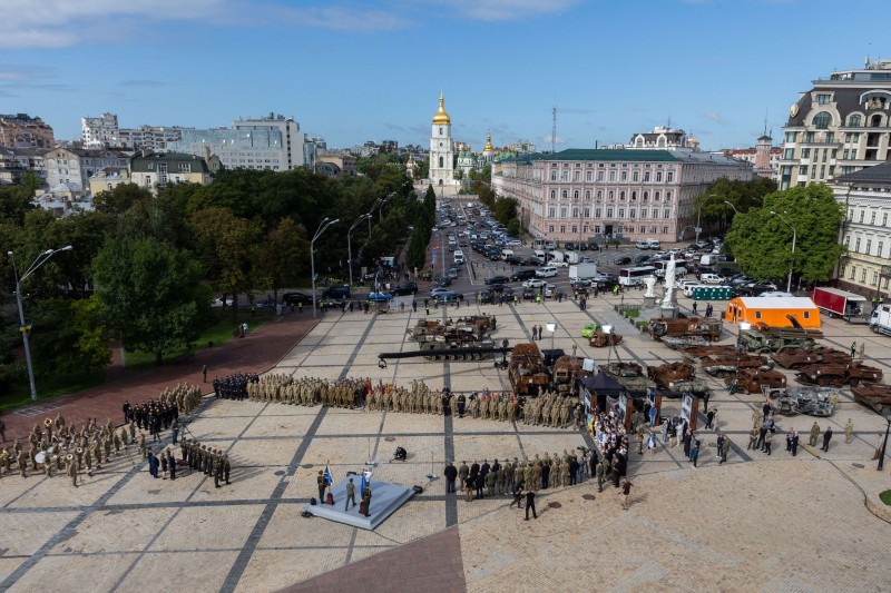 Наша державність – це наша відповідь на потребу в безпеці та мирі для України – Президент з нагоди Дня Української Державності Наша державність – це наша відповідь на потребу в безпеці та мирі для України – Президент з нагоди Дня Української Державності