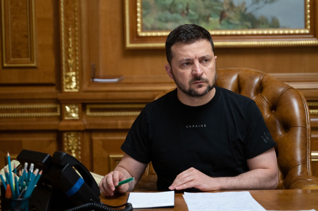 Президент провів телефонну розмову з канцлером Німеччини Президент провів телефонну розмову з канцлером Німеччини