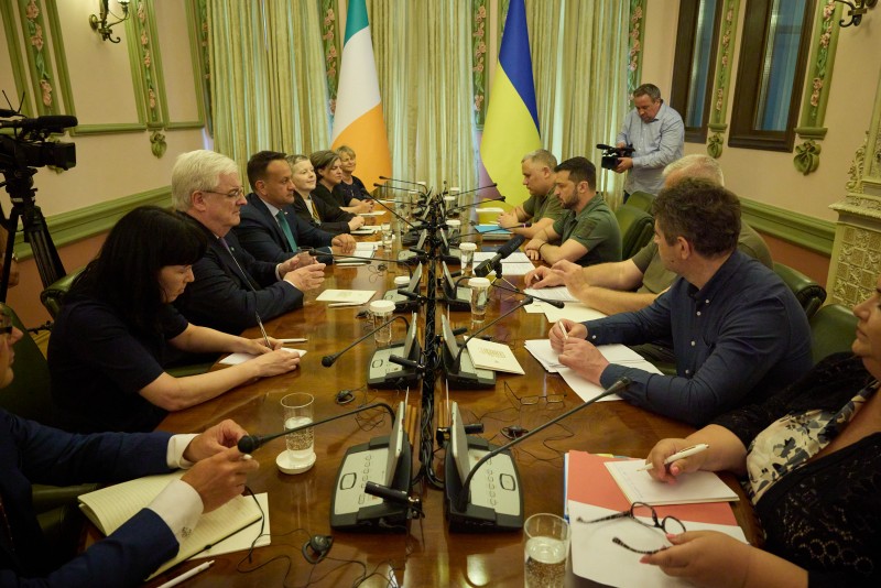 Президент України зустрівся з Прем’єр-міністром Ірландії в Києві Президент України зустрівся з Прем’єр-міністром Ірландії в Києві