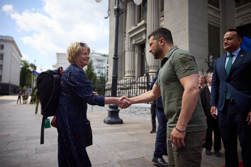 Президент України зустрівся з Прем’єр-міністром Ірландії в Києві Президент України зустрівся з Прем’єр-міністром Ірландії в Києві