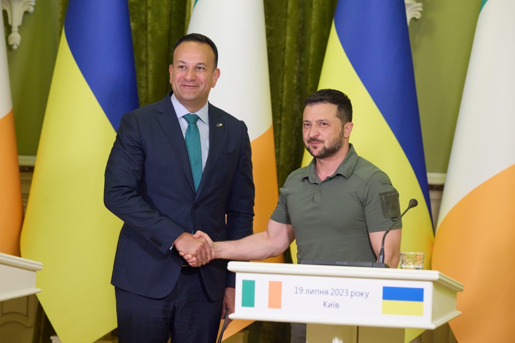 Президент України зустрівся з Прем’єр-міністром Ірландії в Києві Президент України зустрівся з Прем’єр-міністром Ірландії в Києві