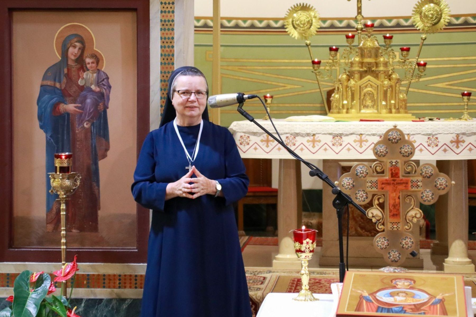 Сестри служебниці переобрали c. Софію Лебедович генеральною настоятелькою Сестри служебниці переобрали c. Софію Лебедович генеральною настоятелькою