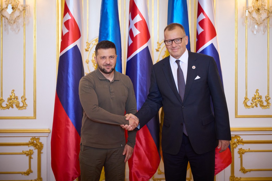 У Братиславі Президент України зустрівся з Головою Національної ради Словаччини У Братиславі Президент України зустрівся з Головою Національної ради Словаччини