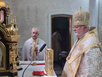 У Моршині владика Тарас Сеньків освятив наріжний камінь каплиці в&nbsp;оздоровчому комплексі &laquo;Святий Шарбель&raquo;