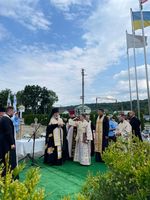 У Моршині владика Тарас Сеньків освятив наріжний камінь каплиці в&nbsp;оздоровчому комплексі &laquo;Святий Шарбель&raquo;