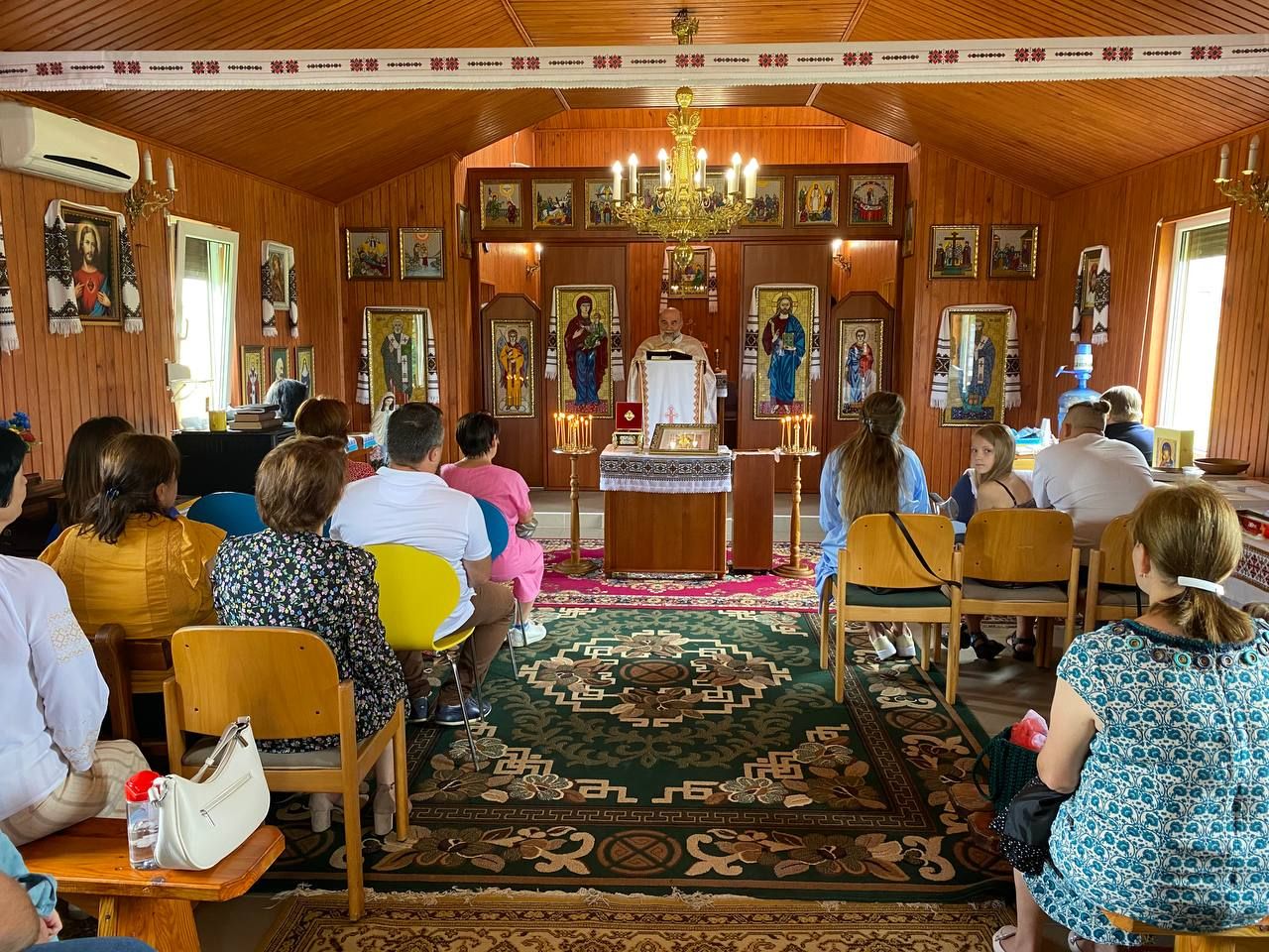 У храмі УГКЦ у&nbsp;Полтаві побували мощі св. Йосафата та&nbsp;відбулися реколекції