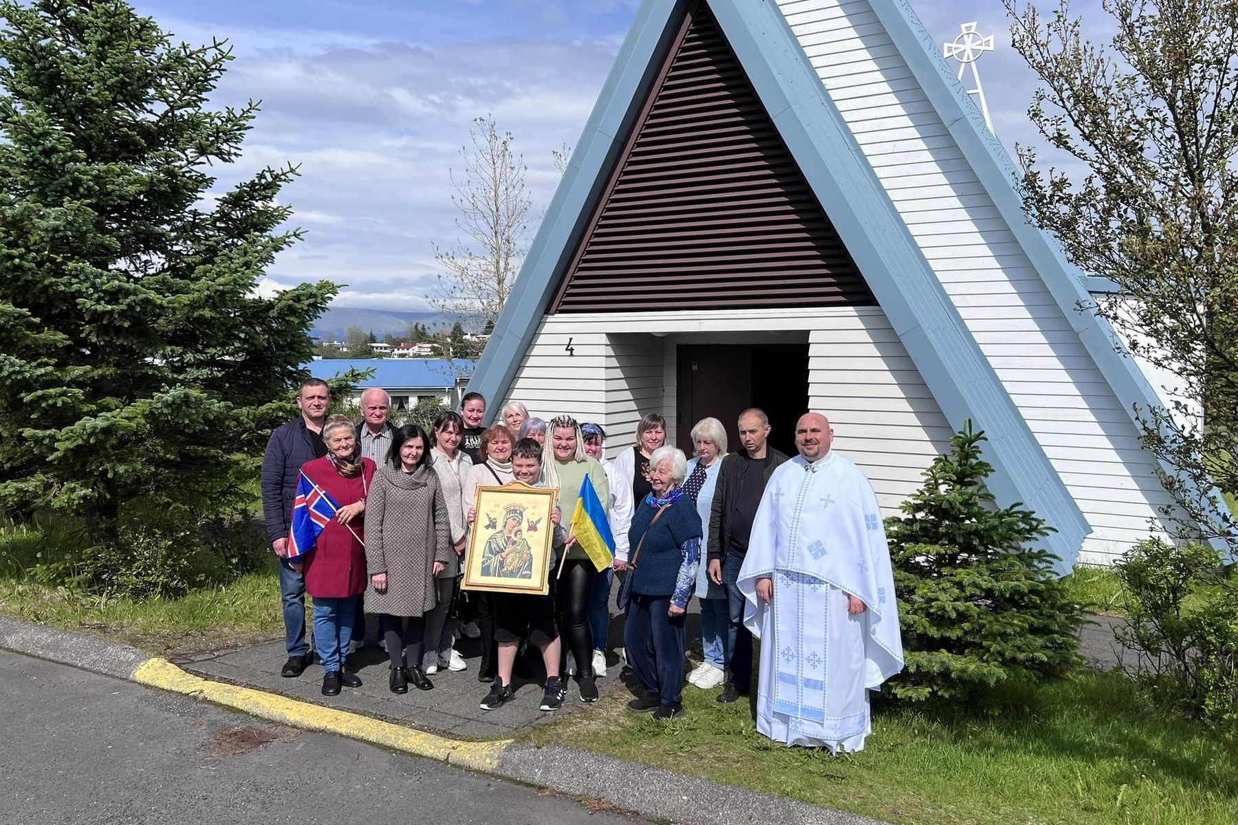 Українці в&nbsp;Ісландії вперше відсвяткували свято Матері Божої Неустанної Помочі