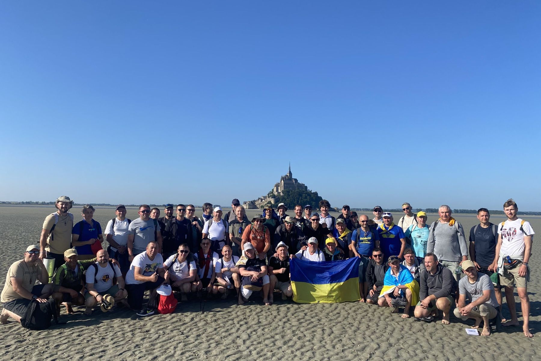 Українці взяли участь у&nbsp;всефранцузькій прощі для чоловіків-батьків