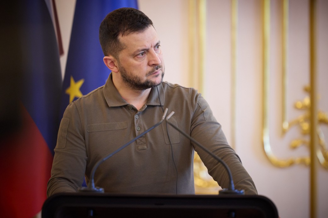 Володимир Зеленський: Сьогодні бути проукраїнським означає бути проєвропейським, а проросійська позиція є протерористичною Володимир Зеленський: Сьогодні бути проукраїнським означає бути проєвропейським, а проросійська позиція є протерористичною